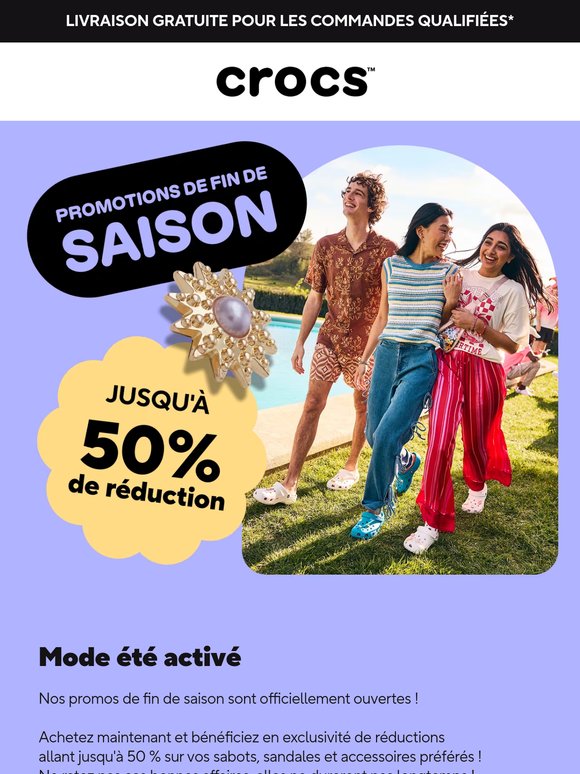 Nos promos de fin de saison sont arrivées !
