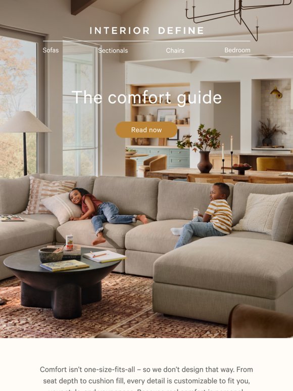 Up to 25% Off Comfort, Made for You
