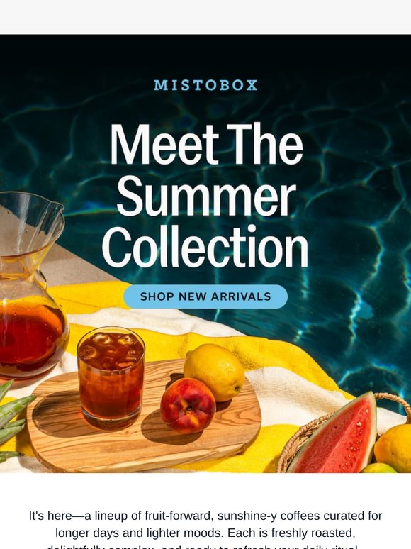 SUMMER DROP 🍒🥝