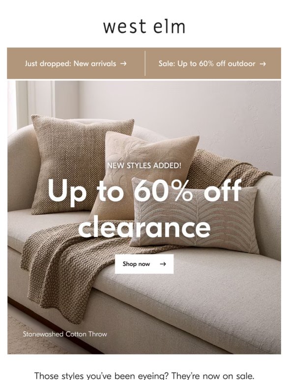 Save up to 60% off