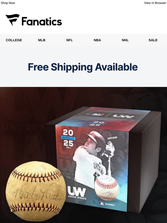 Authenticated, Sealed, Randomized: Under Wraps Just Dropped!