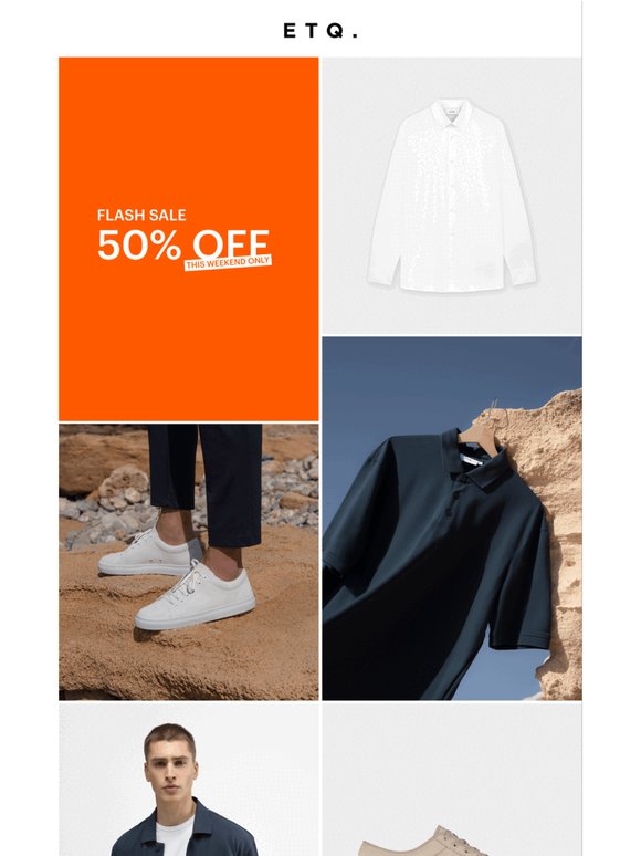 Summer Flash Sale: 50% OFF.