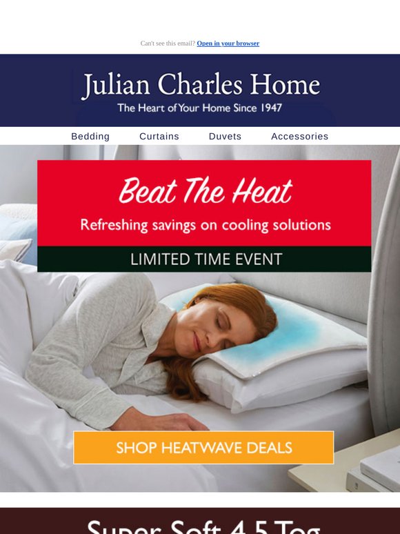 Hot Outside, Cool Deals Inside...