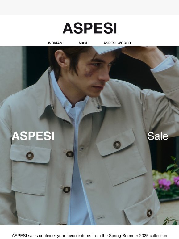 Aspesi SALE continue