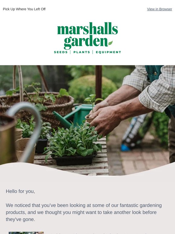 Sitting on the Garden Fence About These Products?