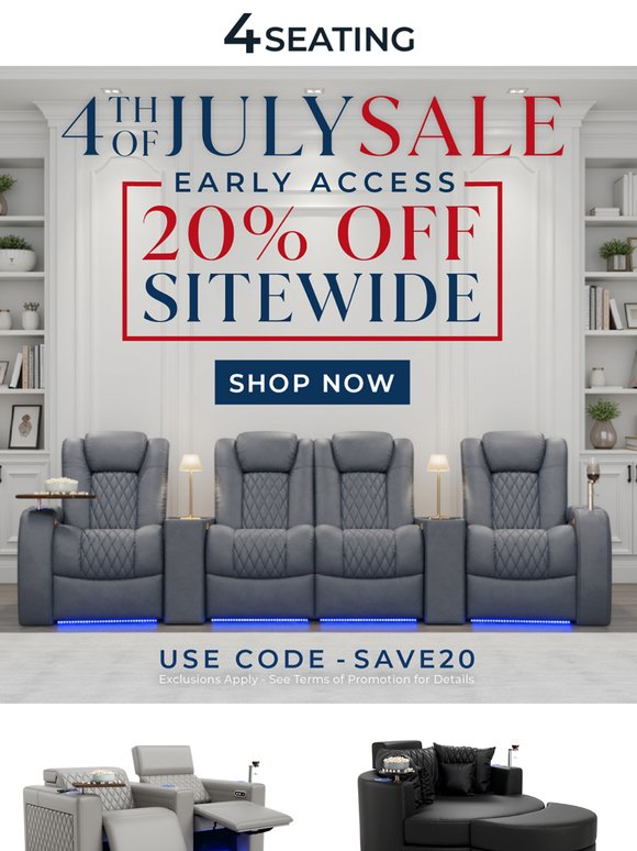 Stars, Stripes, and Sitewide Savings!