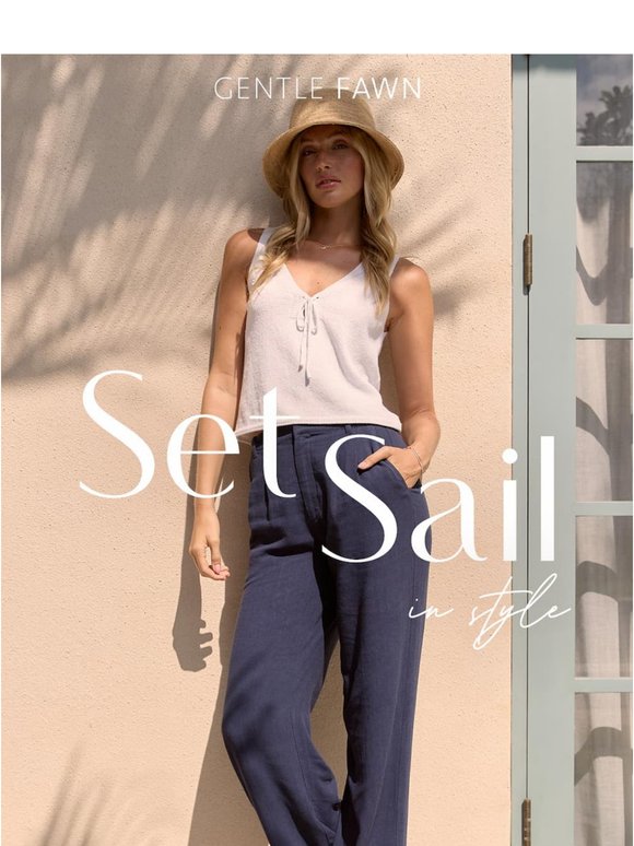 Set sail in style ⛵