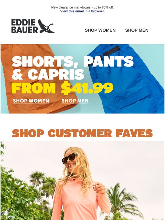 From $41.99 – Customer-Favorite Shorts & More!