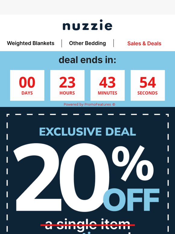 24H Left – 20% OFF Everything