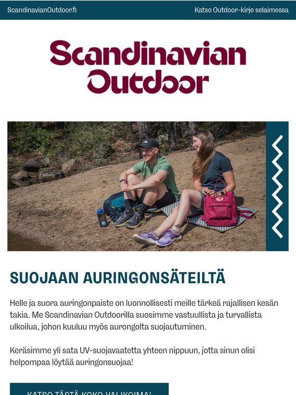 UV-suojavaatteet meiltä!