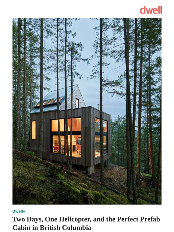 Two Days, One Helicopter, and the Perfect Prefab Island Cabin