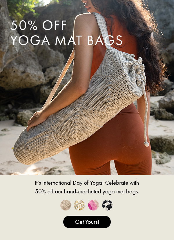 50% Off Yoga Mat Bags