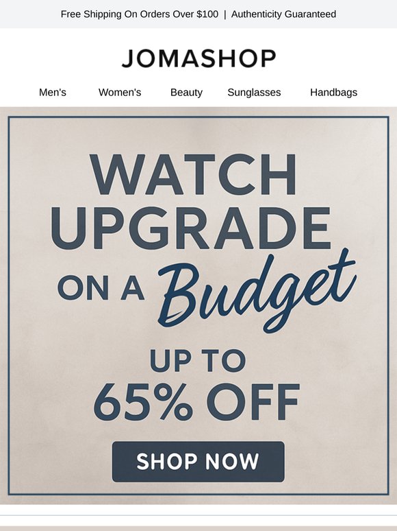 WATCH UPGRADE ON A BUDGET