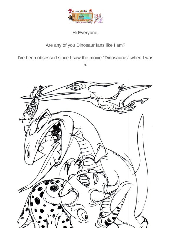 New Dinosaur Doodles
