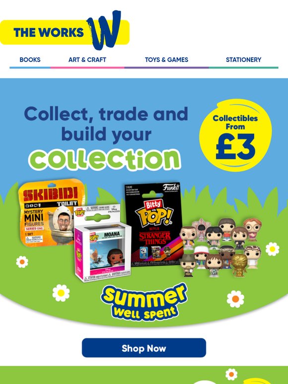 Must-have collectibles from £3