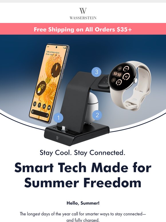 First Day of Summer = First-Class Tech