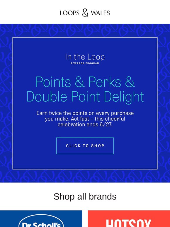 Did someone say Double Point Days⁉️