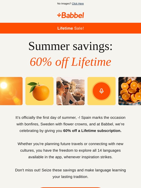 60% off Lifetime? Summer discounts are heating up 🔥