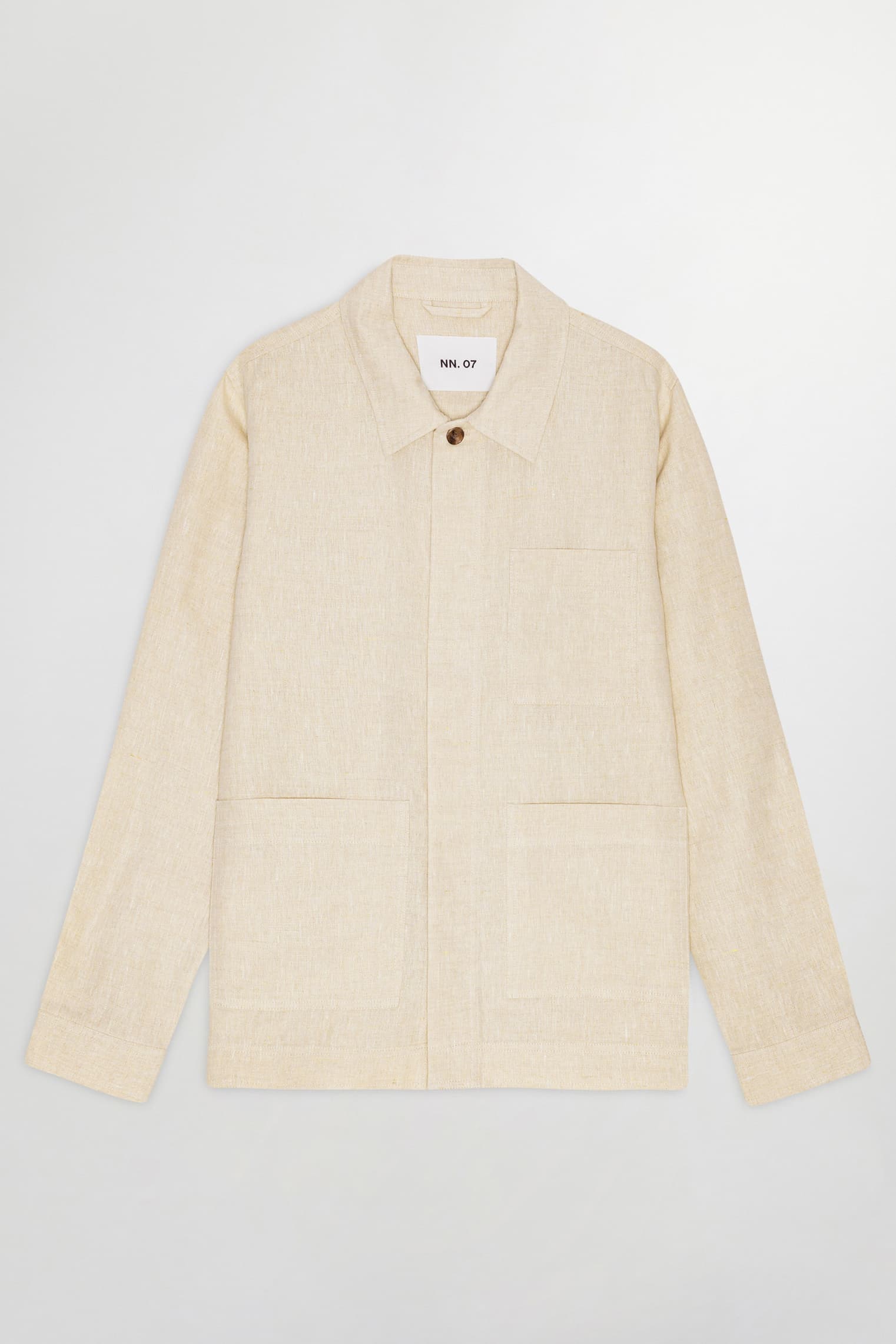 Oat 'Olav' Linen Overshirt