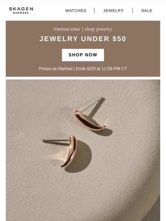 under $50: in-style accessories.