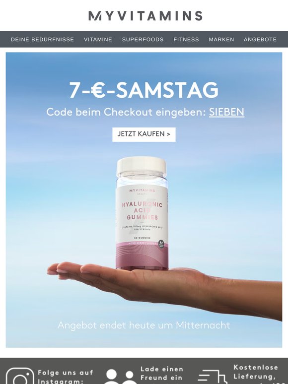 , unser 7€-Sale ist zurück!😍