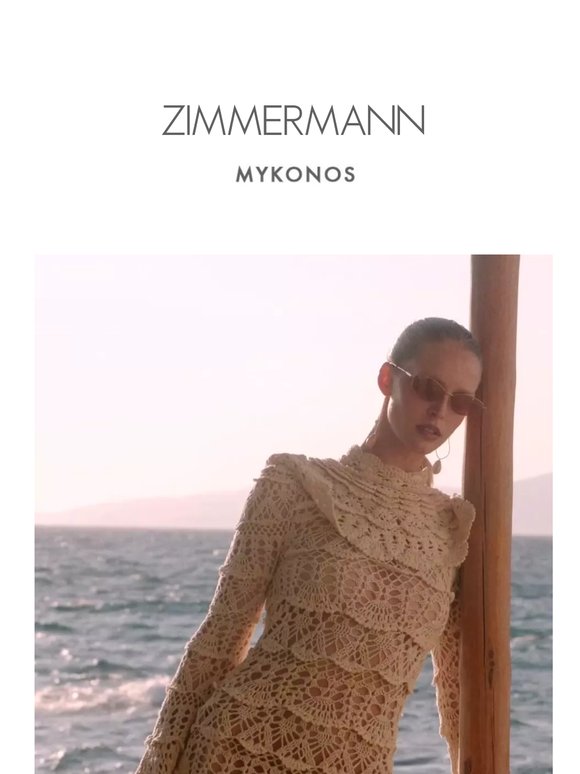 Mykonos Moments: Zimmermann’s Summer Celebration