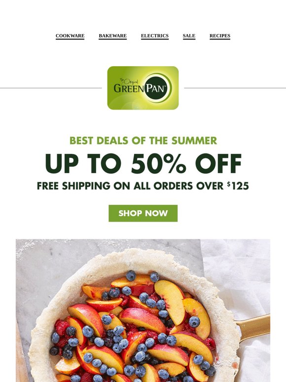 Brunch Is Served 🍓 Fresh Recipes + Up to 50% Off Cookware