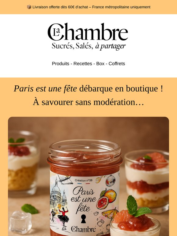 Paris est une fête est arrivée en boutique !💌