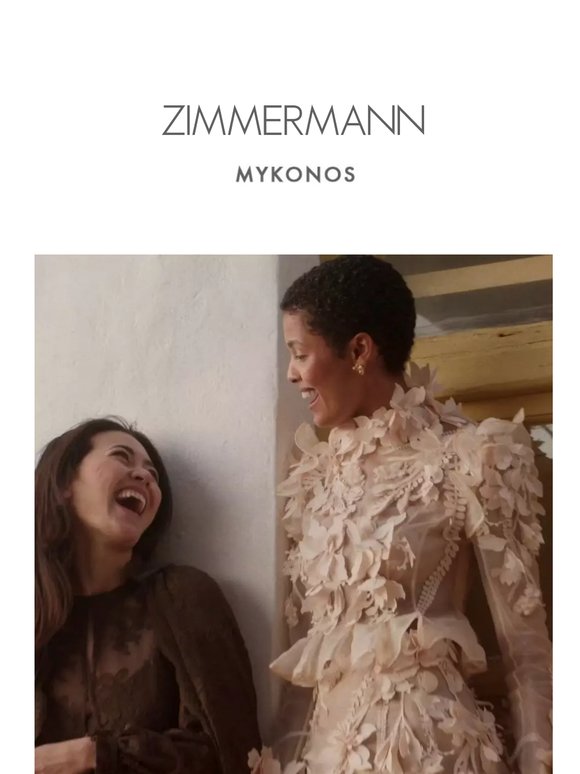 Mykonos Moments: Zimmermann’s Summer Celebration