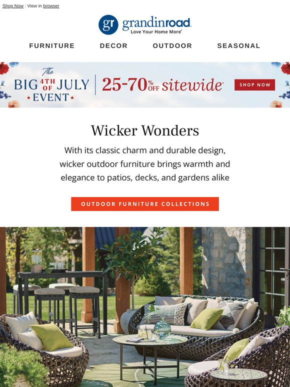 BIG Savings 25-70% off Sitewide*!