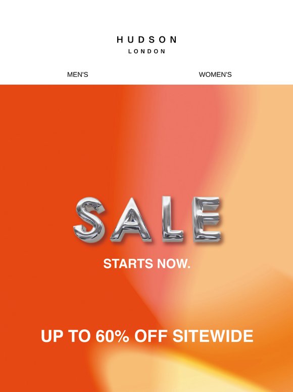 Summer sale NOW LIVE | Hudson London