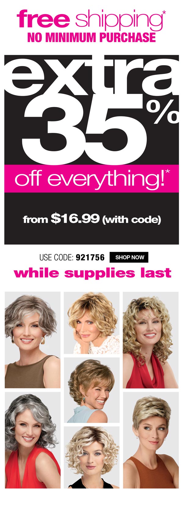 EXTRA 35% OFF + FREE SHIPPING