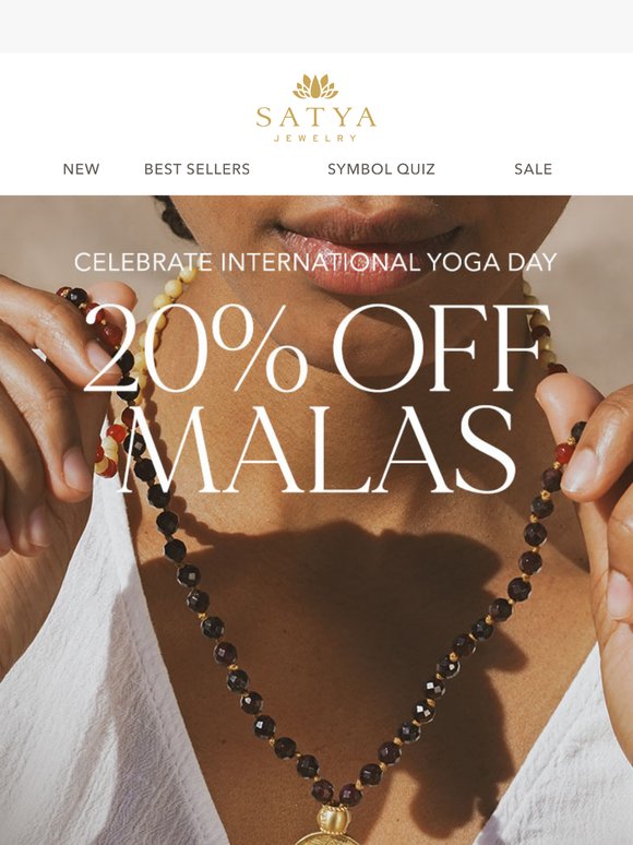 Today Only! Take 20% OFF Mala Necklaces📿