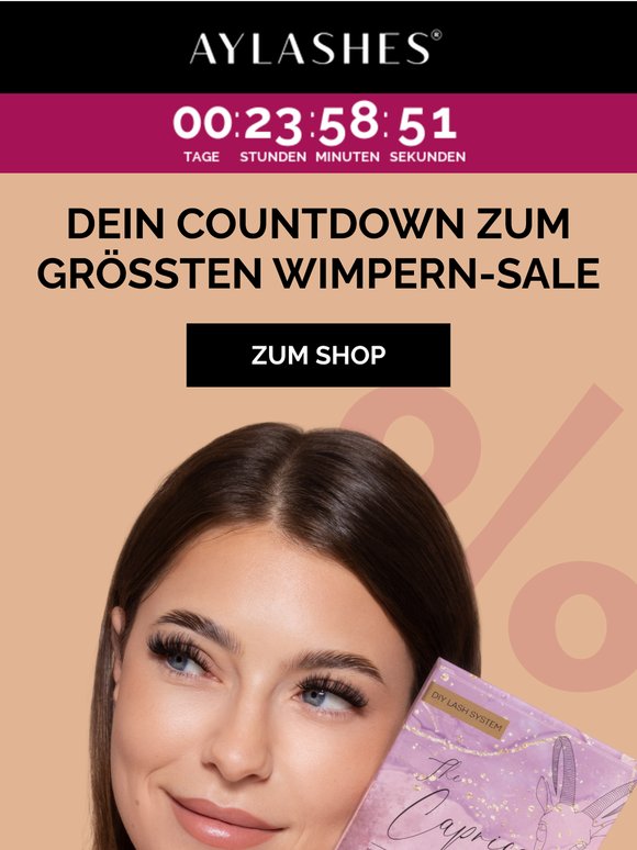 Nur noch 1 Tag: AYLASHES WEEK startet morgen!🤩