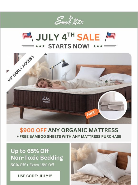 VIP Early Access: 4th of July Sale Starts Now