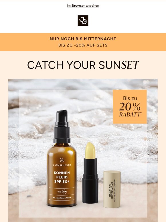 Bis zu -20% auf Sets 💛 Nur noch heute