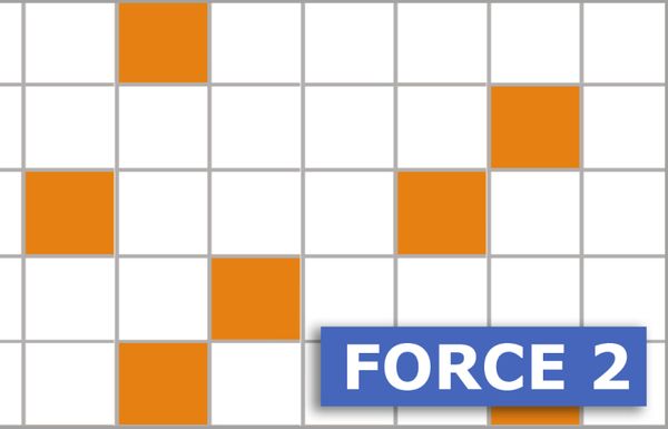 Mots Croisés gratuits - Force 2 - 22 juin 2025 Grille n°1368