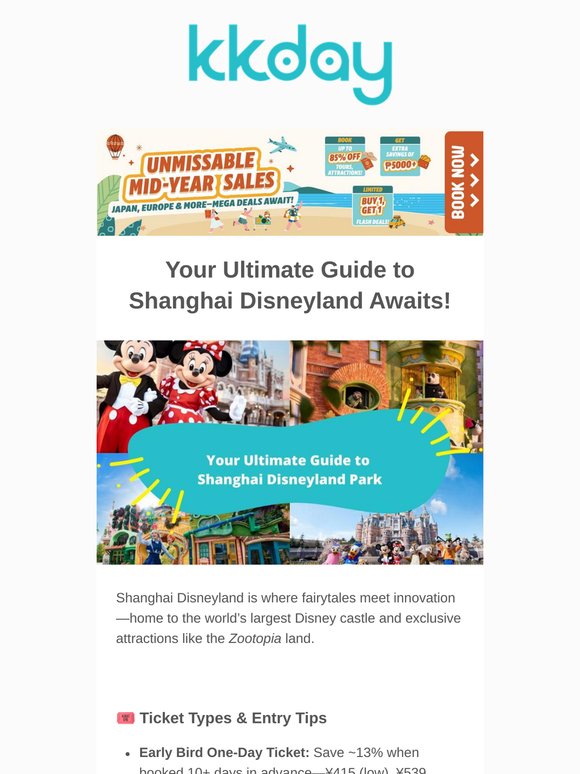 🎢 Discover the Magic of Shanghai Disneyland