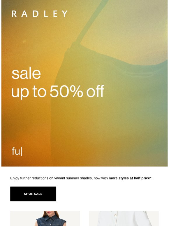 Sale: seasonal shades for less