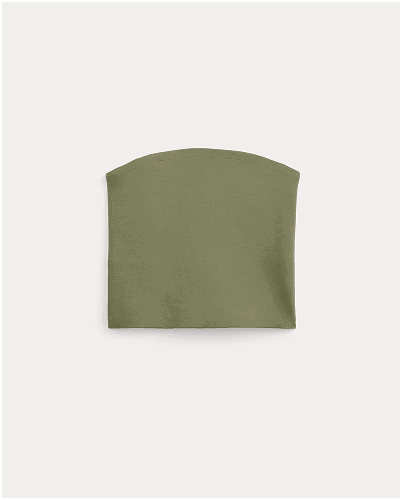 [Image]The Form Tube Top | Lichen Green