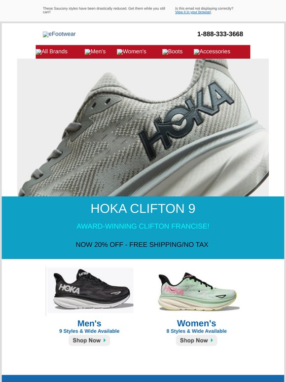 🏃‍♂️ Grab Your Hoka Clifton 9 Before They're Gone