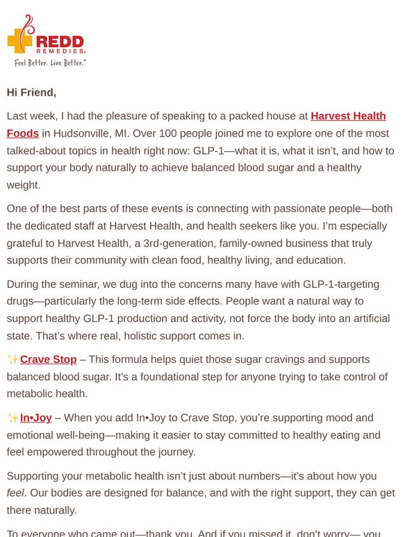 Over 100 People Joined Us to Learn the Truth About GLP-1 – Here’s What You Missed