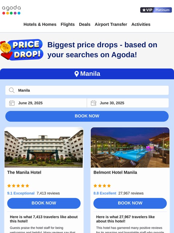 —, top price drops in Manila, selected for you!