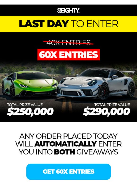 Hurry! It Ends Tonight ⏰