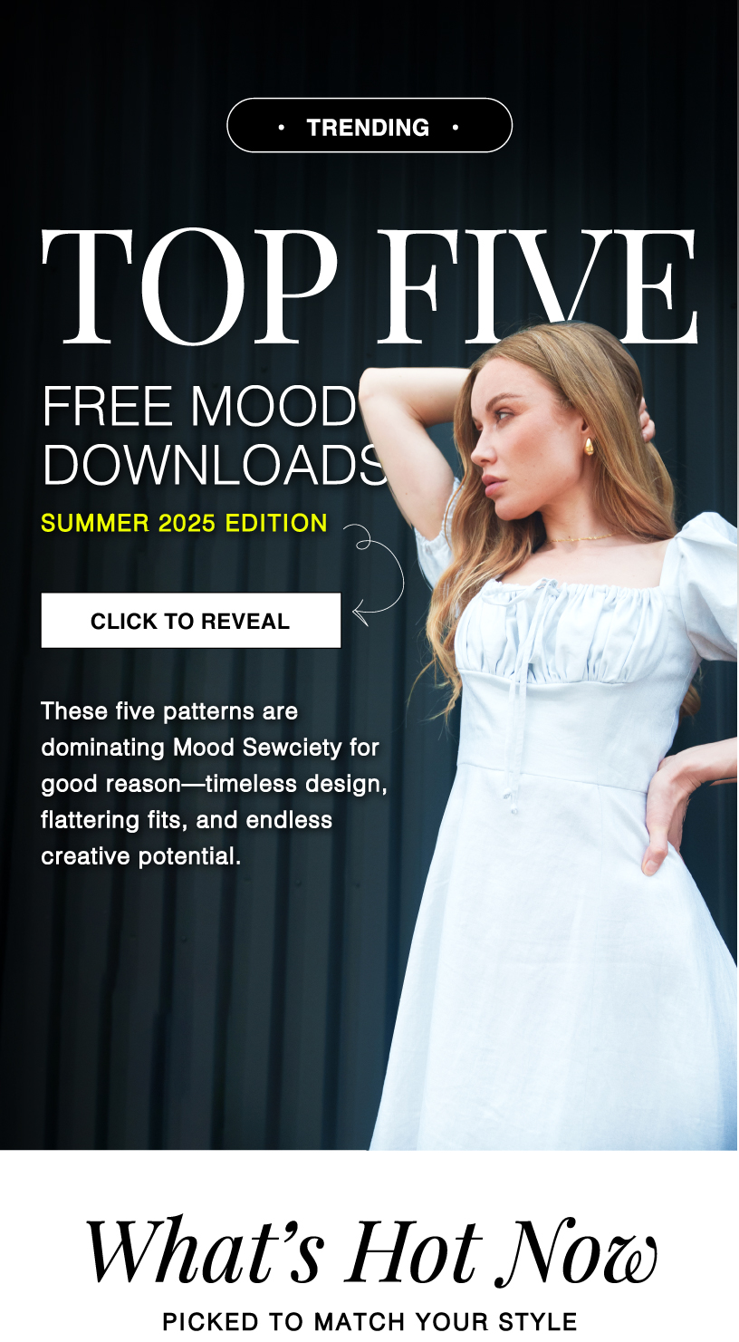 Mood Fabrics Download Mood S Top 5 Free Sewing Patterns рџ ґрџ ђ Milled