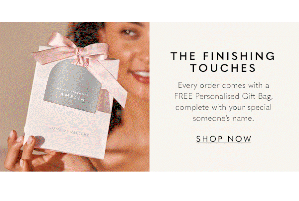 Free Personalised Gift Bag With Every Order