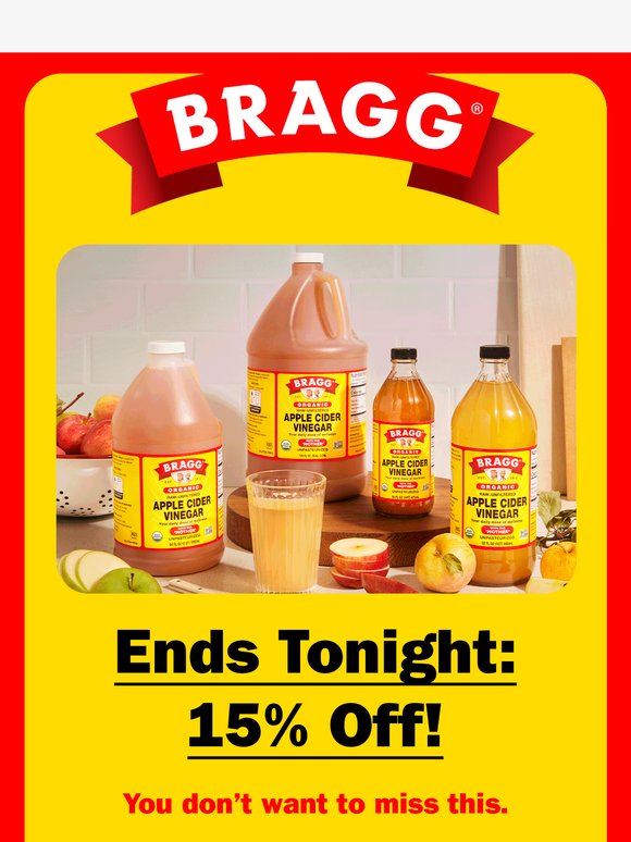 Last Chance: 15% Off!