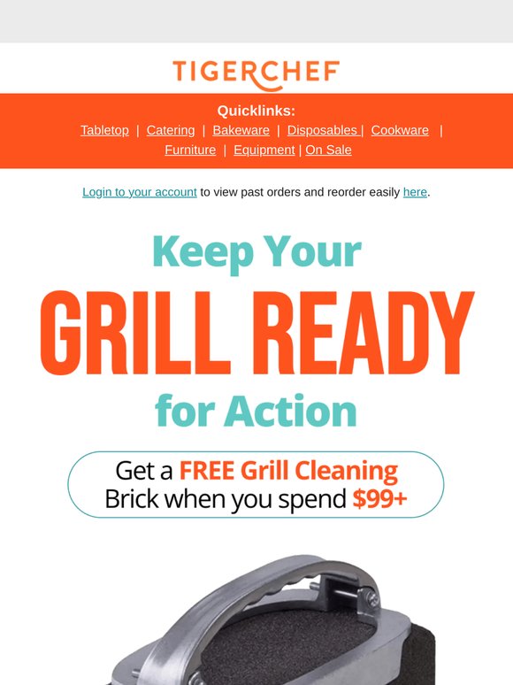 Claim Your Free Grill Cleaning Brick