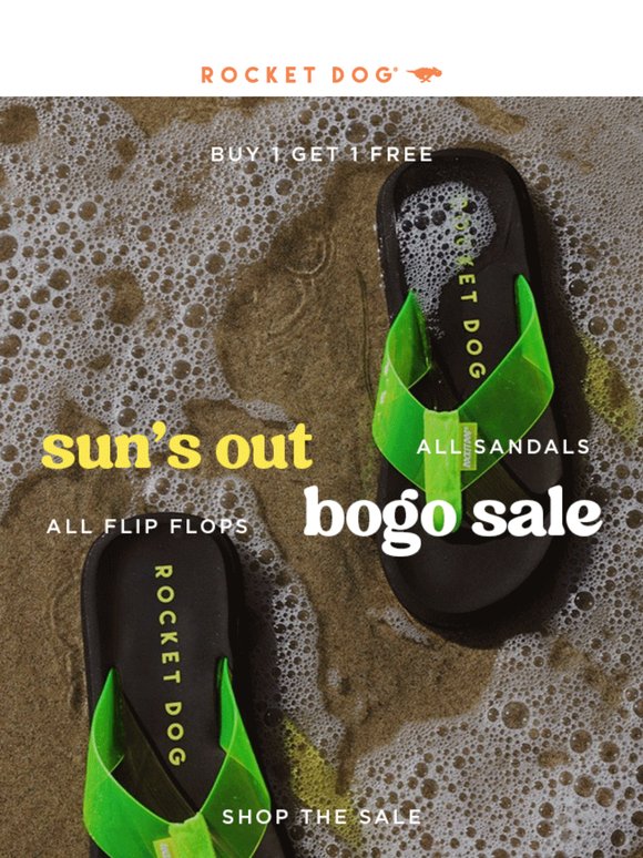 It's Sunday Funday 🎉 BOGO Flip Flops & Sandals