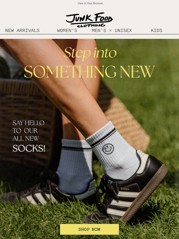NEW SOCKS just dropped! 🧦